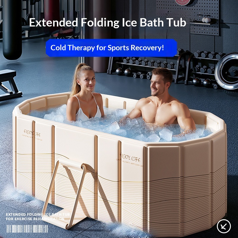 Inflatable Hot Tub - Portable Foldable Bathtub for Adults Hot