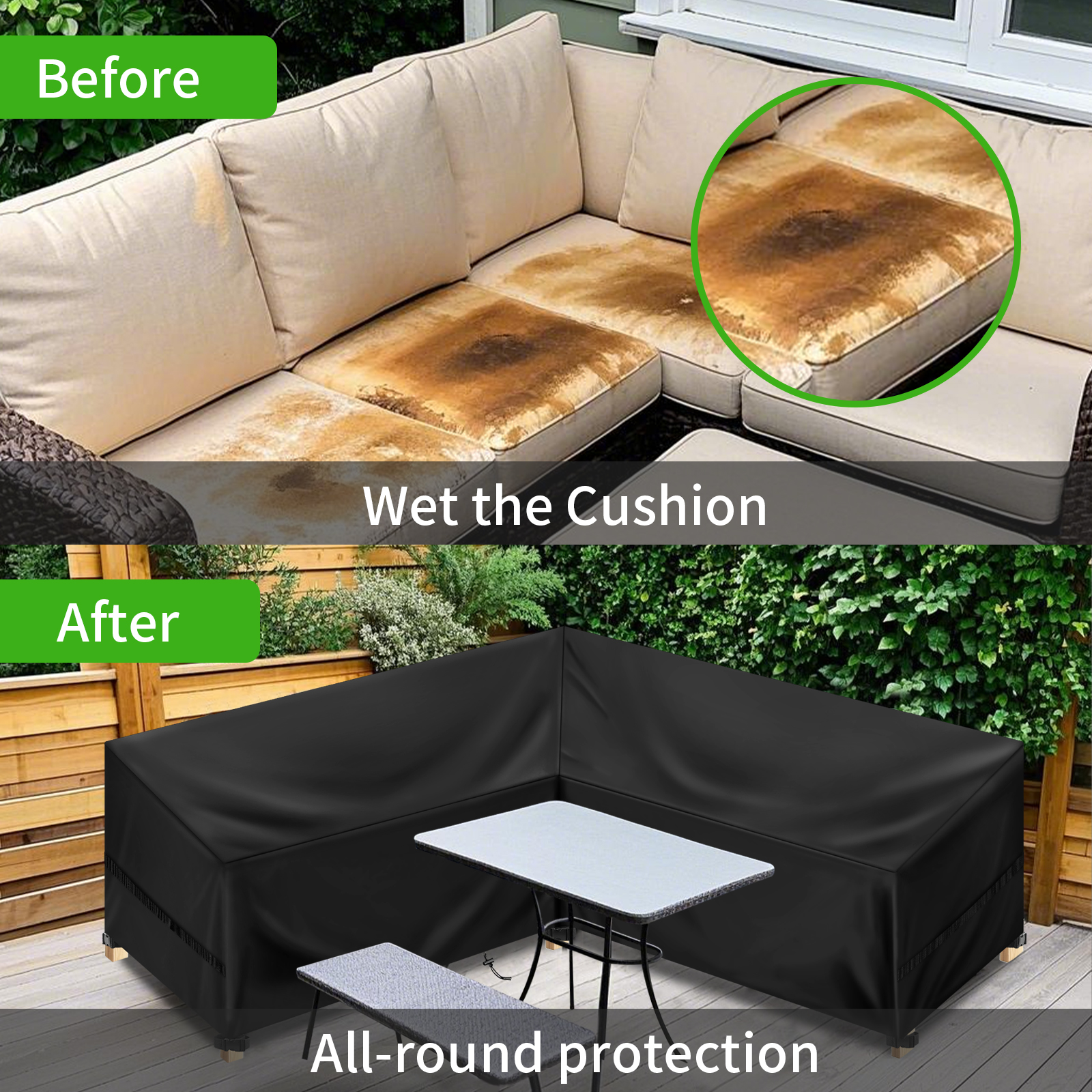 Outdoor Waterproof Sectional S - Outdoor Furniture Varnish 리뷰 및 가격