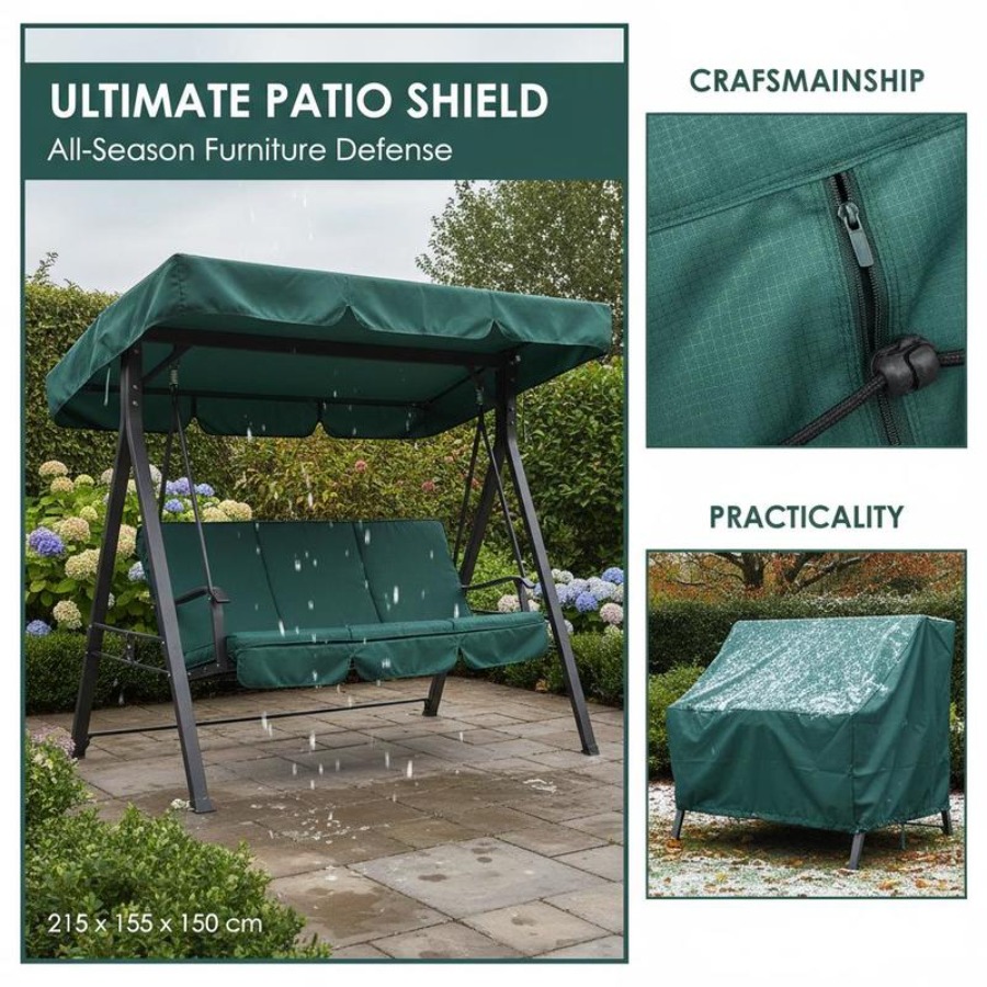 Patio 3 Seater Swing Chair Ben - Outdoor Furniture Sofa 리뷰 및 가격