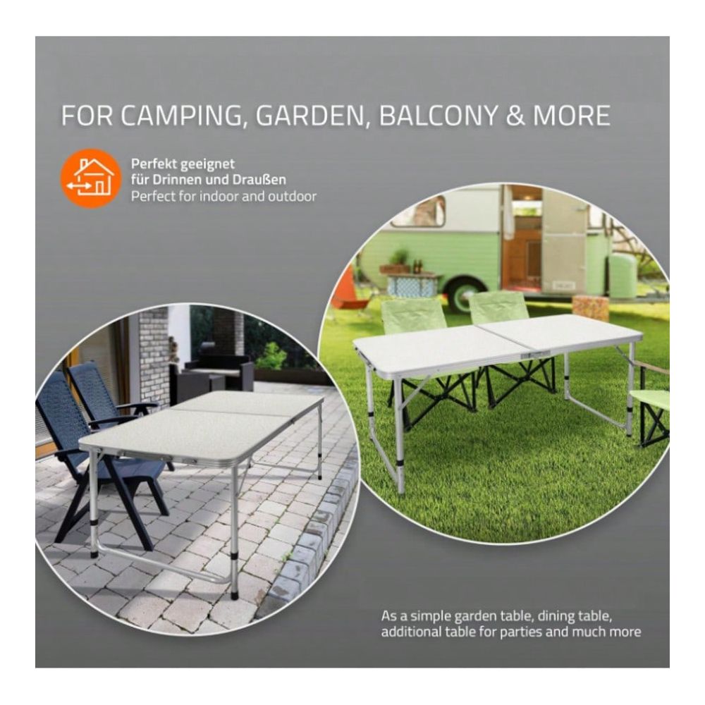 Portable Folding Table, Suitab - Folding Picnic Table 리뷰 및 가격