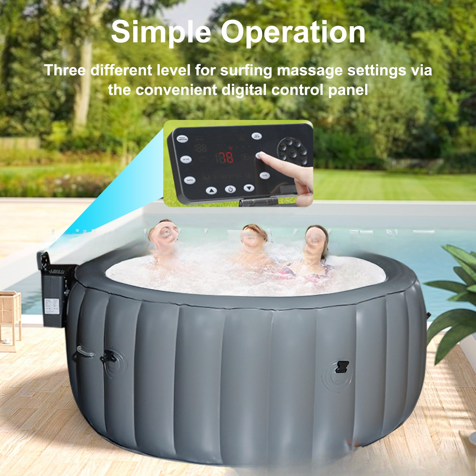 Inflatable Hot Tub Spa Pool Ho - Inflatable Hot Tub 리뷰 및 가격