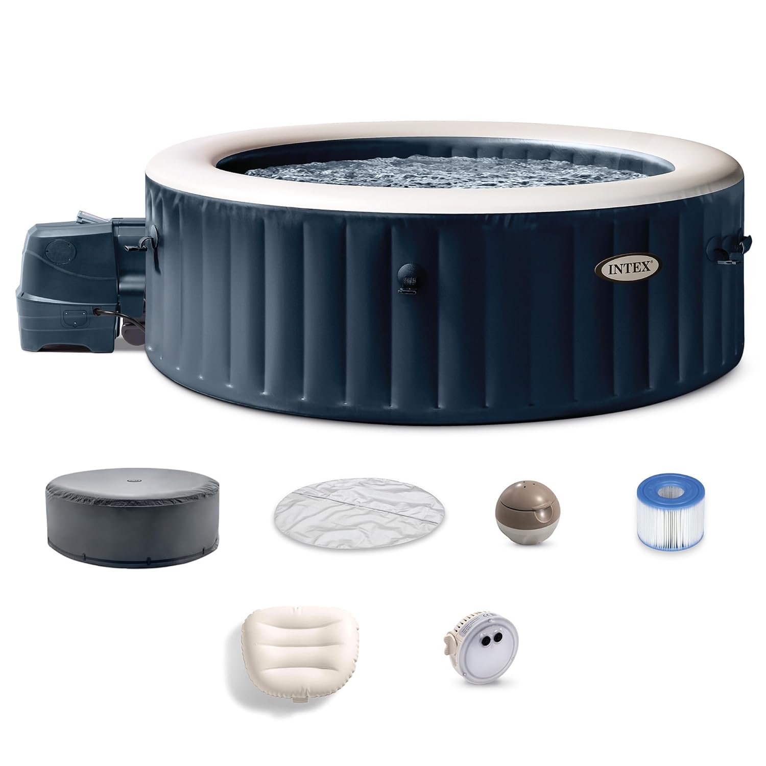 PureSpa Plus 6 Person Round In - Inflatable Hot Tub 리뷰 및 가격
