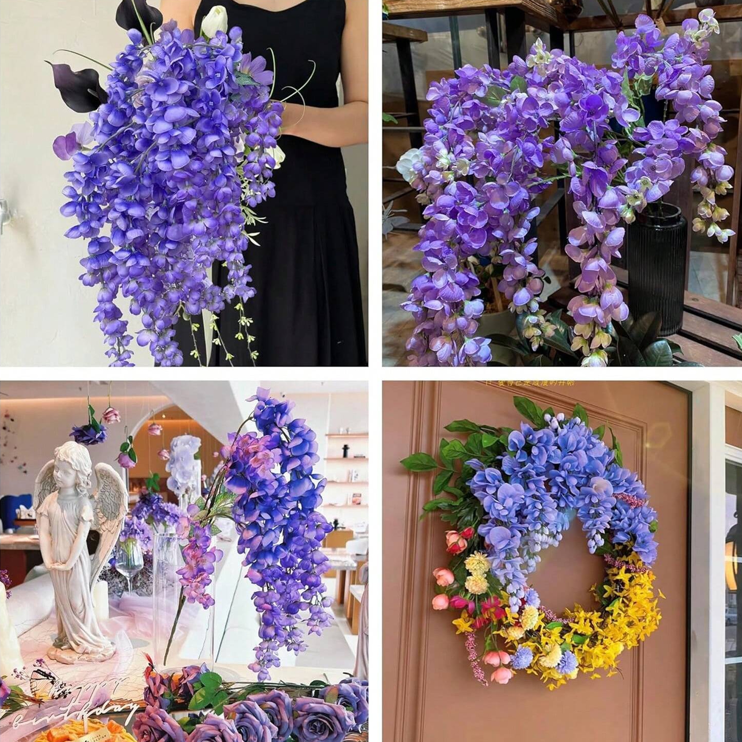 Artificial Flowers Rattan Home - Outdoor Furniture Cafe 리뷰 및 가격