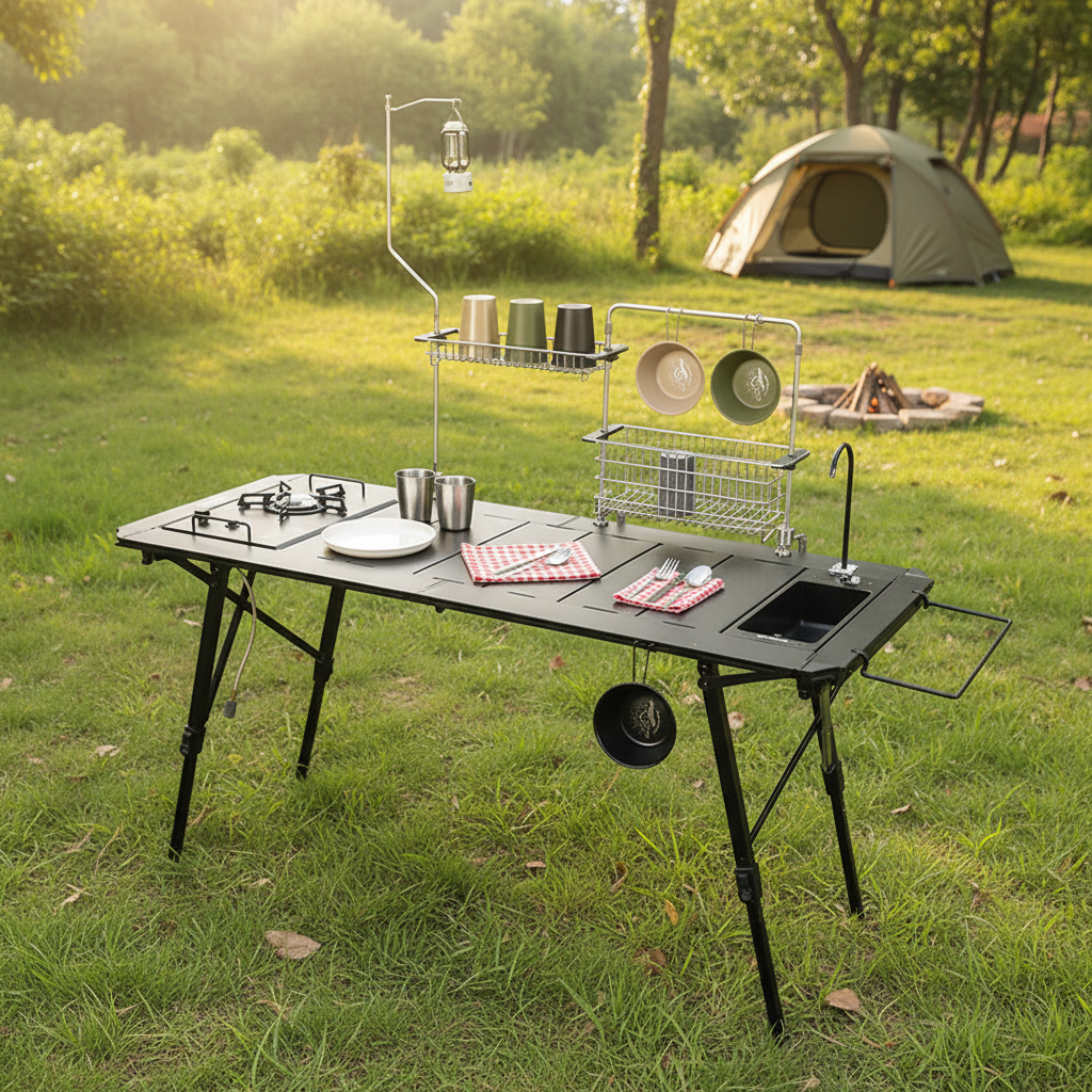 Portable Aluminum Alloy Igt Ta - Folding Picnic Table 리뷰 및 가격