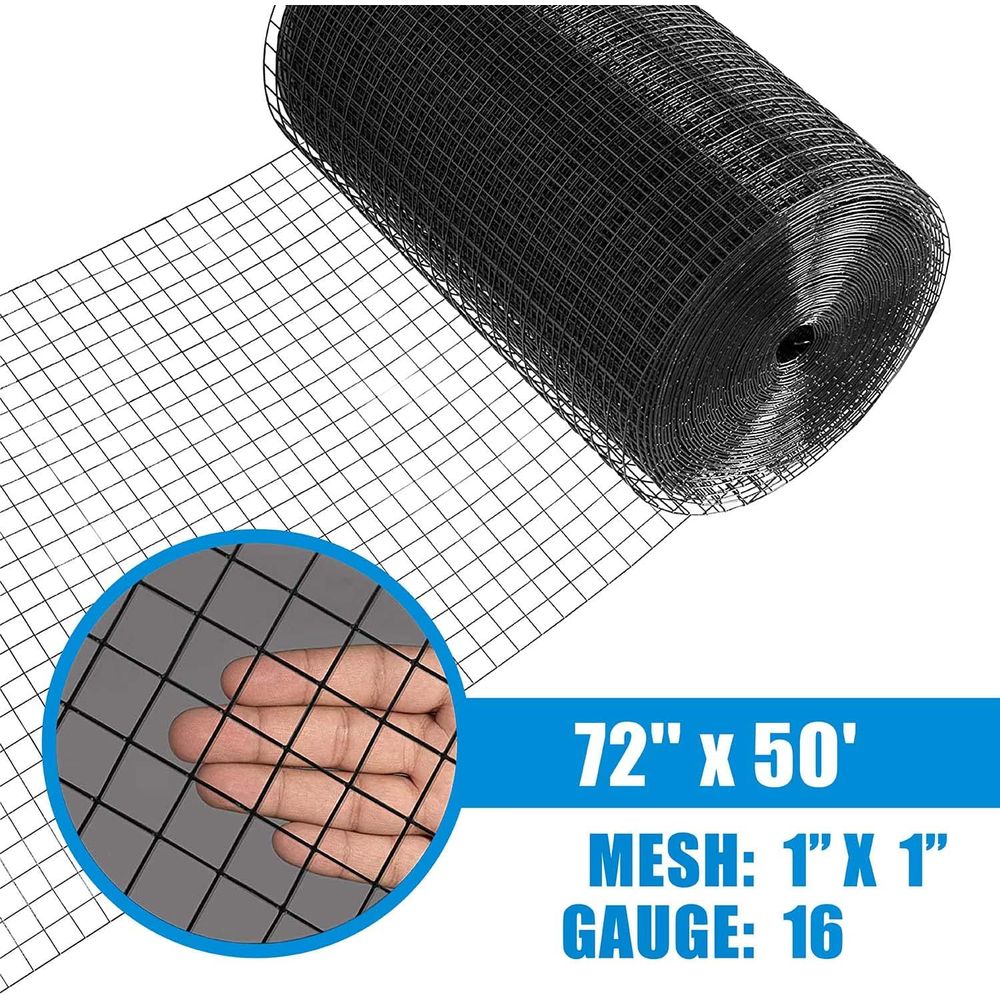 1 x 1 Black Vinyl Coated Welde - Outdoor Furniture In Store 리뷰 및 가격