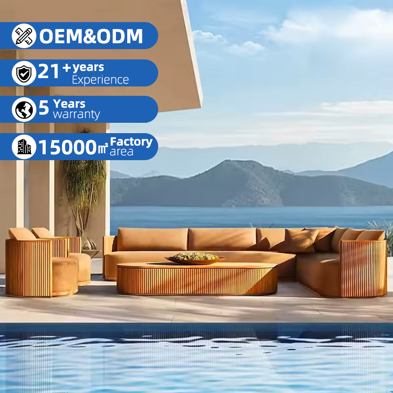 All Weather Premium Wooden Tea - Outdoor Furniture Lounge Set 리뷰 및 가격