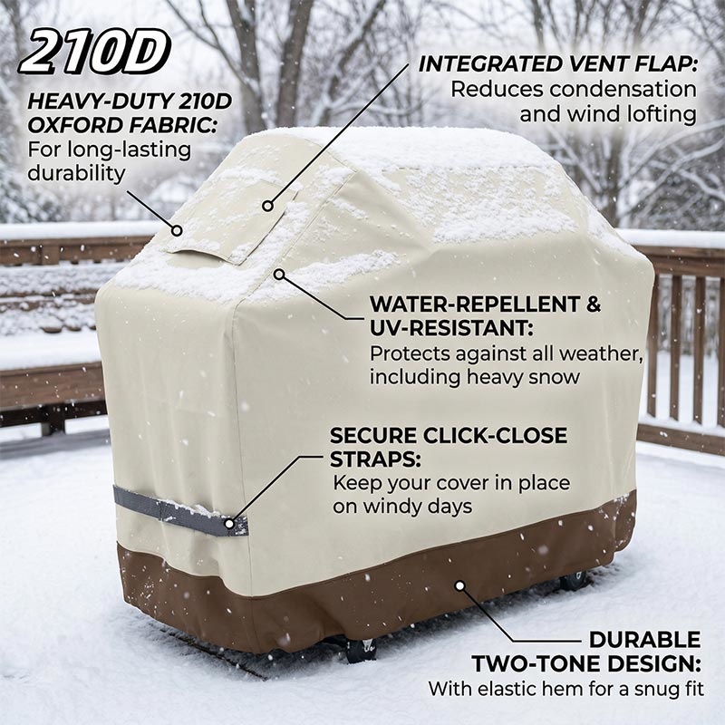 210D BBQ Beige Barbecue Grill  - Outdoor Furniture Varnish 리뷰 및 가격