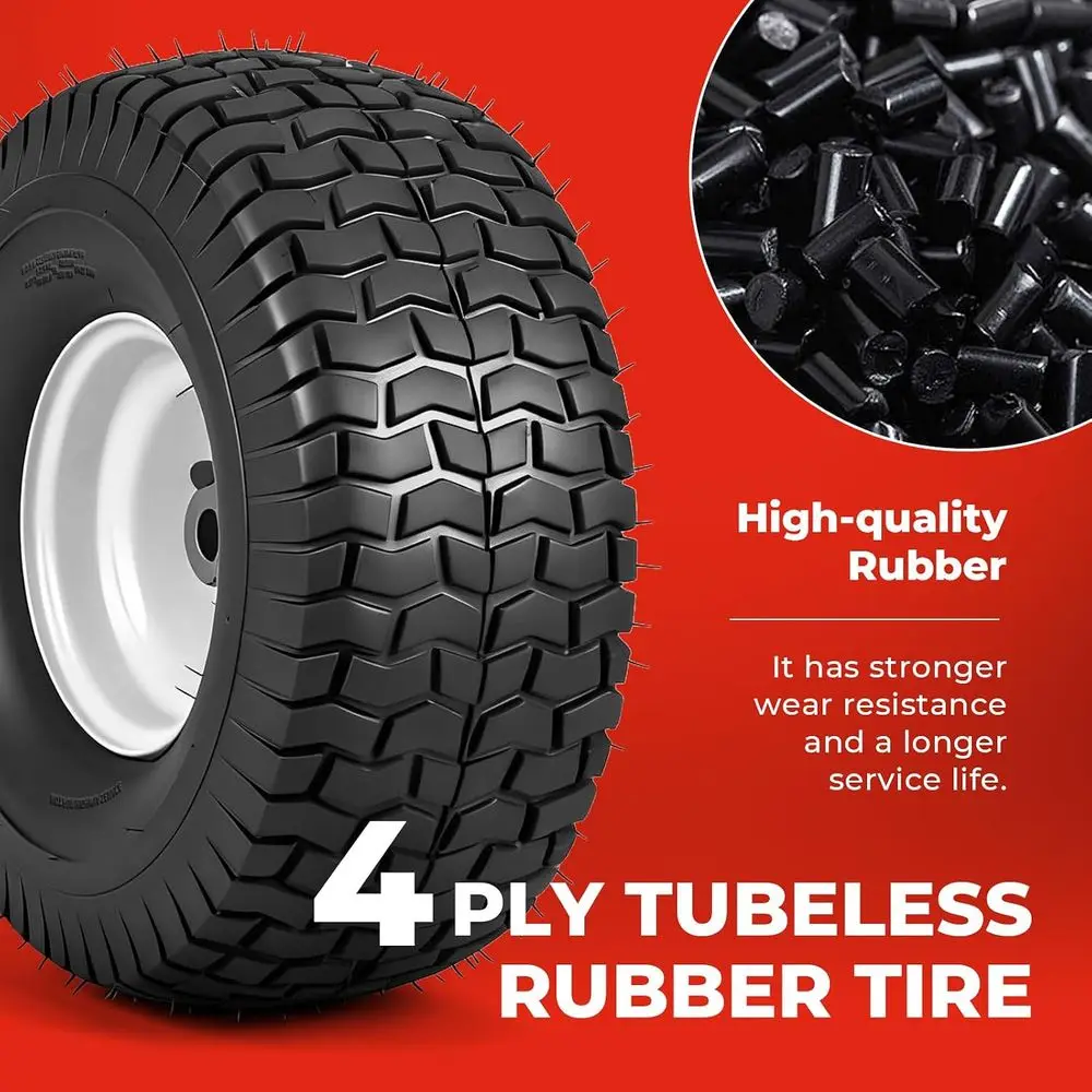 20x8 Lawn Mower Tires with Rim - Outdoor Furniture In Store 리뷰 및 가격