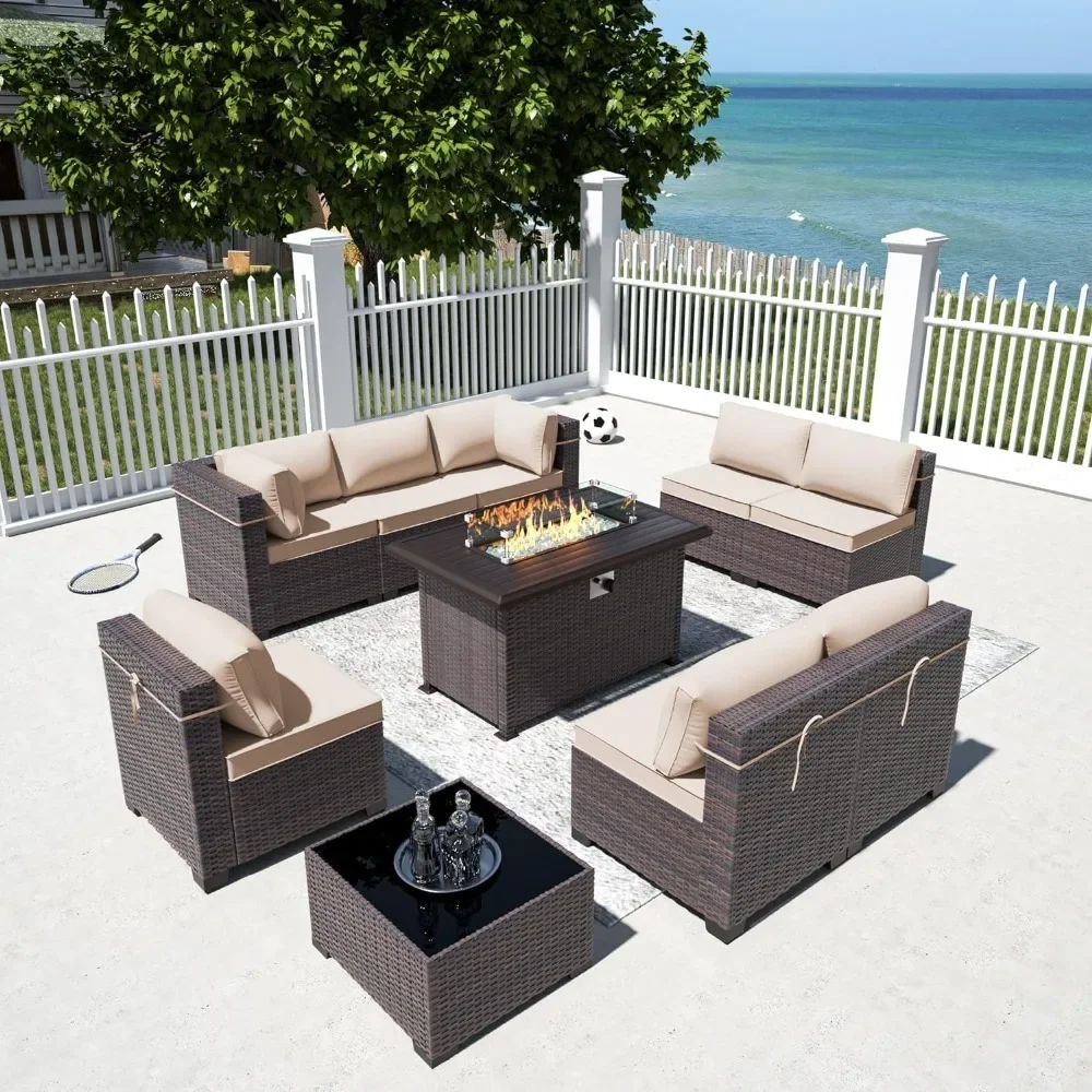 -Patio Furniture Set With Prop - Outdoor Furniture Set With Fire Pit 리뷰 및 가격