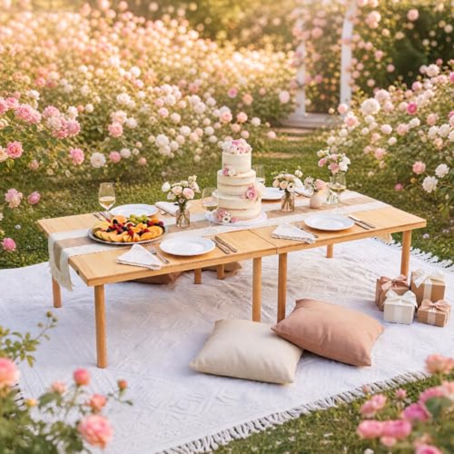 Wooden Folding Picnic Table -  - Folding Picnic Table 리뷰 및 가격