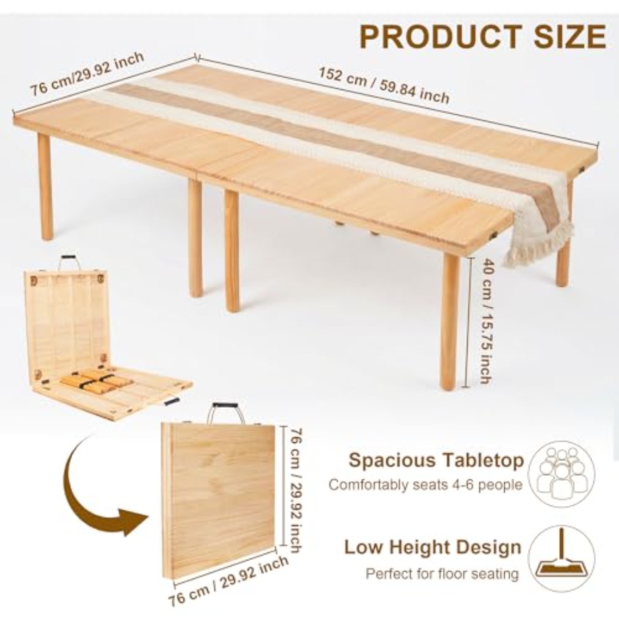 Wooden Folding Picnic Table -  - Folding Picnic Table 리뷰 및 가격