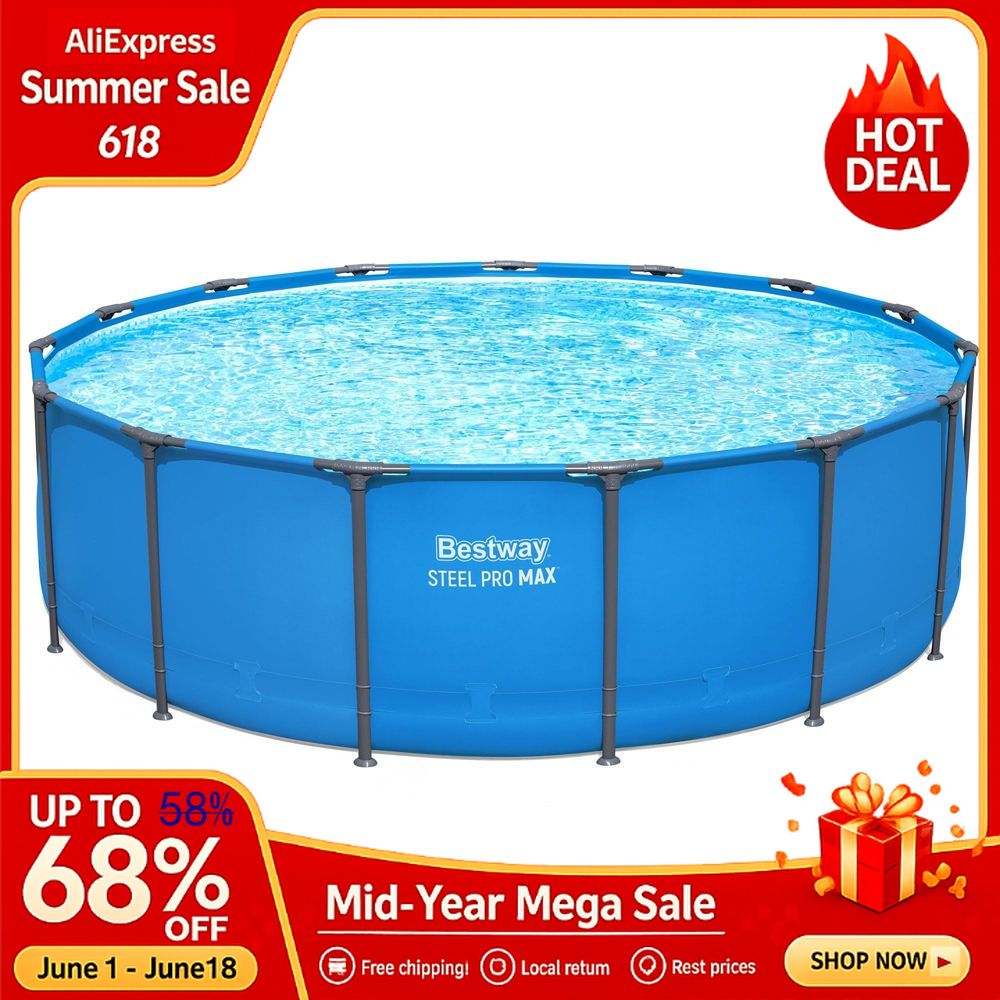 Steel Pro MAX 15 x 48 Above Gr - Inflatable Hot Tub 리뷰 및 가격
