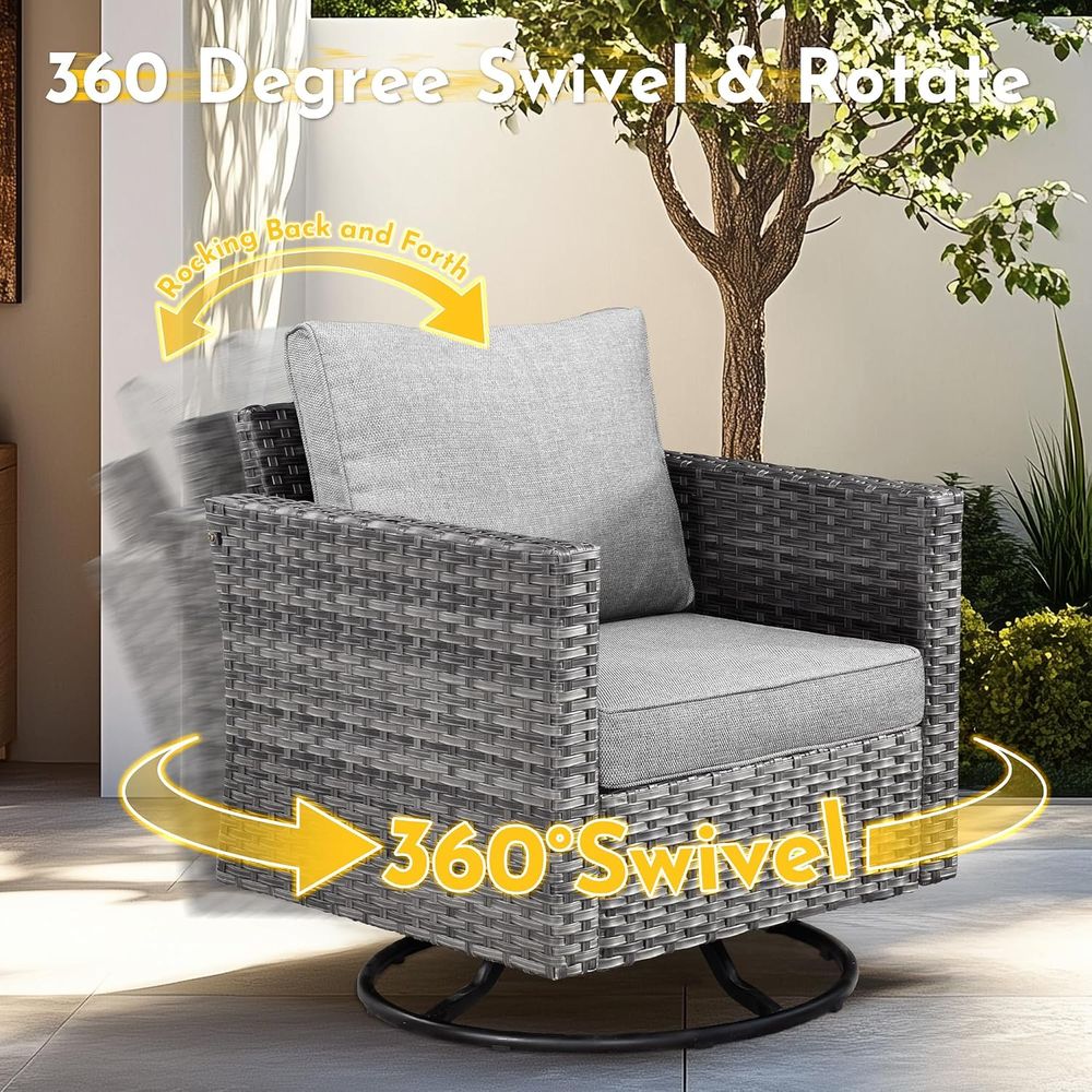 11-Piece Outdoor Patio Furnitu - Outdoor Furniture Set With Fire Pit 리뷰 및 가격
