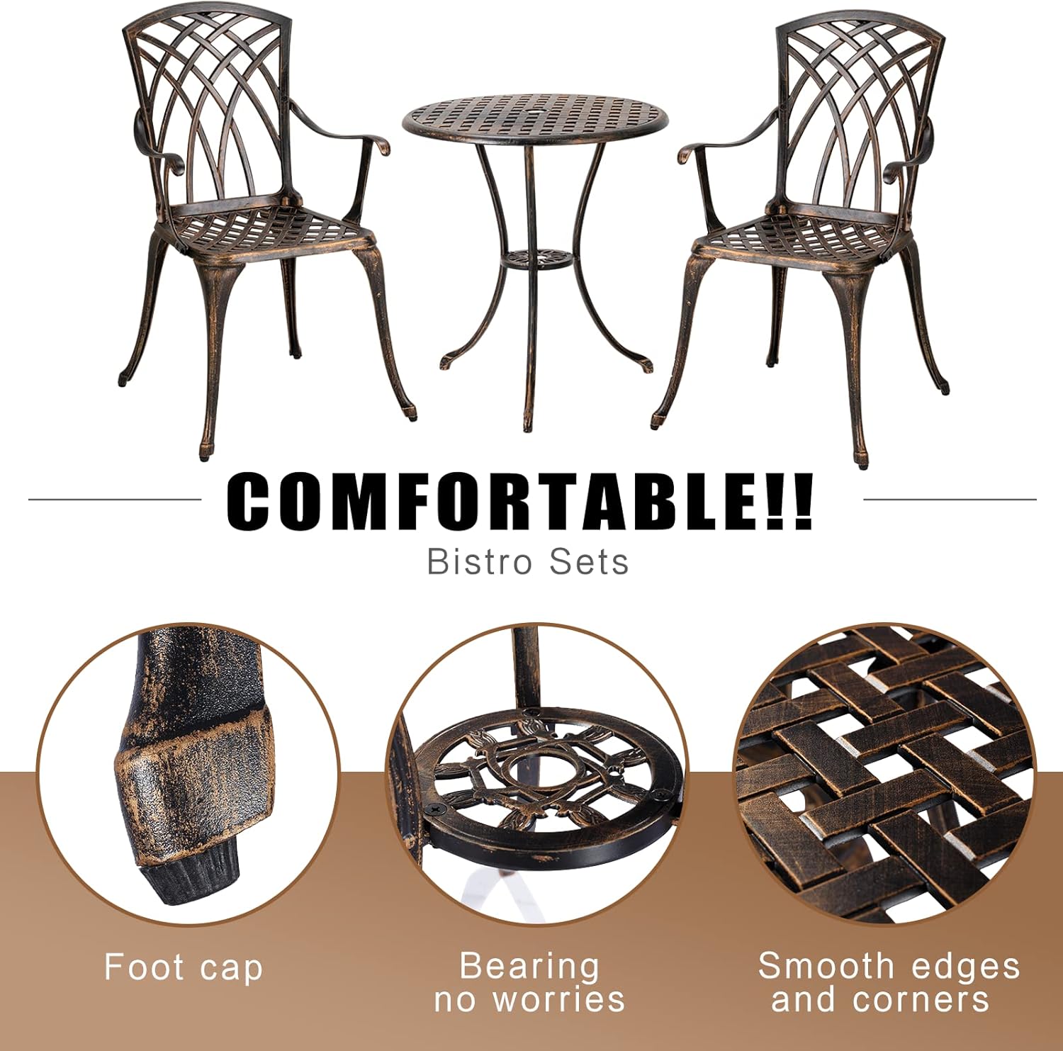 Bronze rust-resistant cast alu - Outdoor Furniture Sofa 리뷰 및 가격