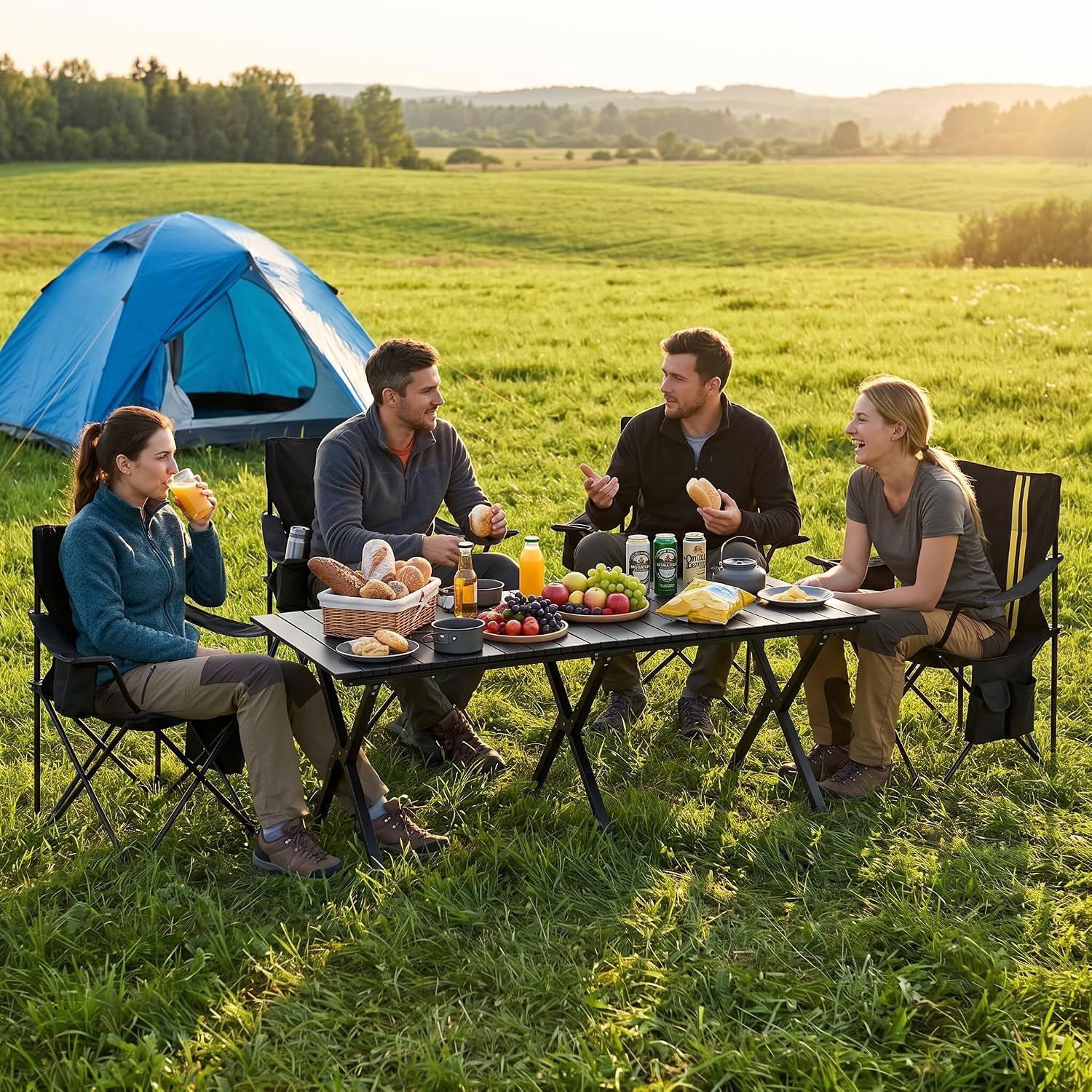 Folding Camping Chair And Tabl - Folding Picnic Table 리뷰 및 가격