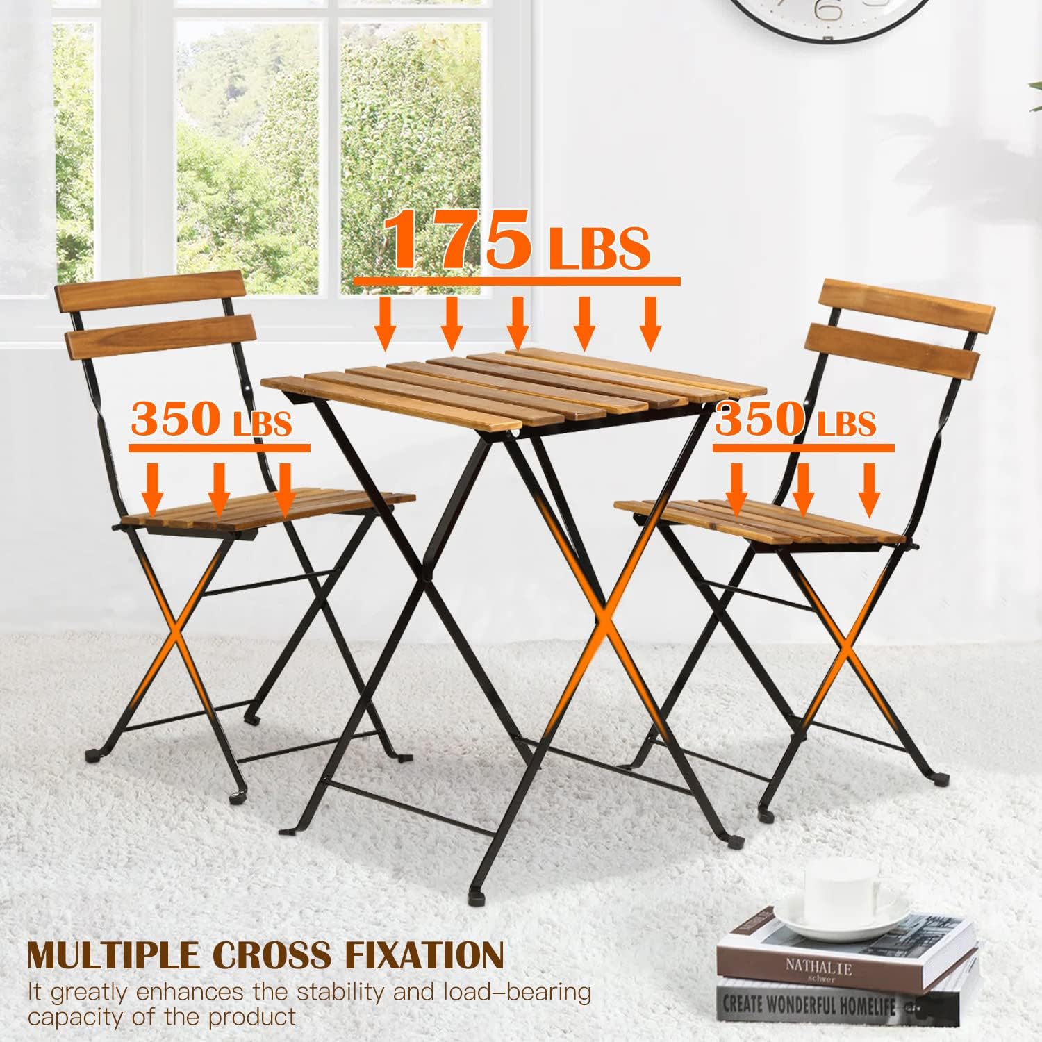 Natural wood 3-piece folding p - Outdoor Furniture Sofa 리뷰 및 가격