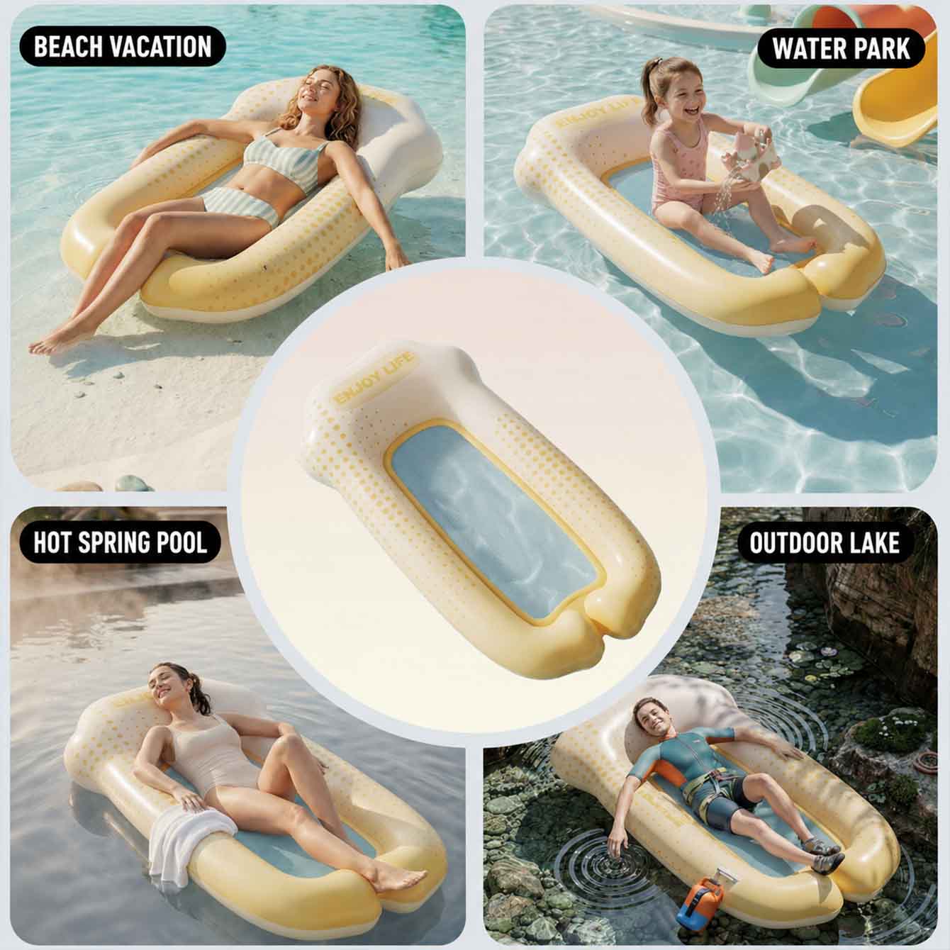 Inflatable Water Hammock Pool  - Inflatable Hot Tub 리뷰 및 가격