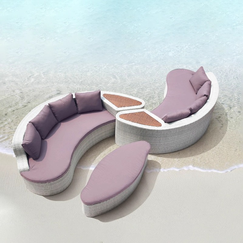 Round rattan sofa exhibition h - Outdoor Furniture Exhibition 리뷰 및 가격