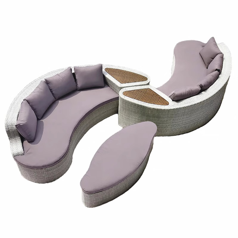 Round rattan sofa exhibition h - Outdoor Furniture Exhibition 리뷰 및 가격