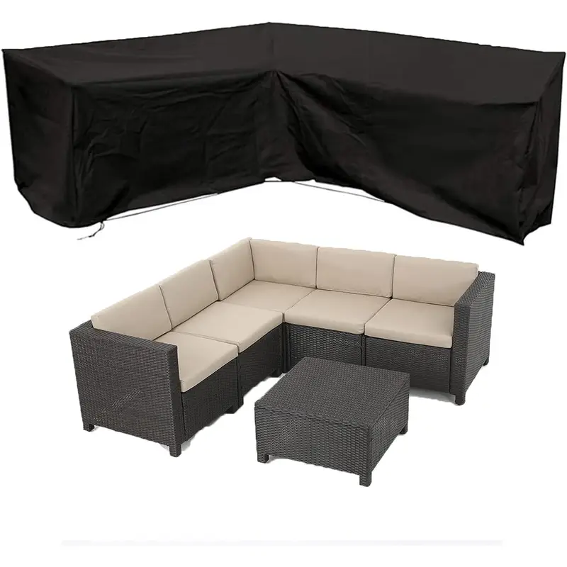 Anti-UV L-shaped Outdoor Sofa  - Outdoor Furniture Varnish 리뷰 및 가격
