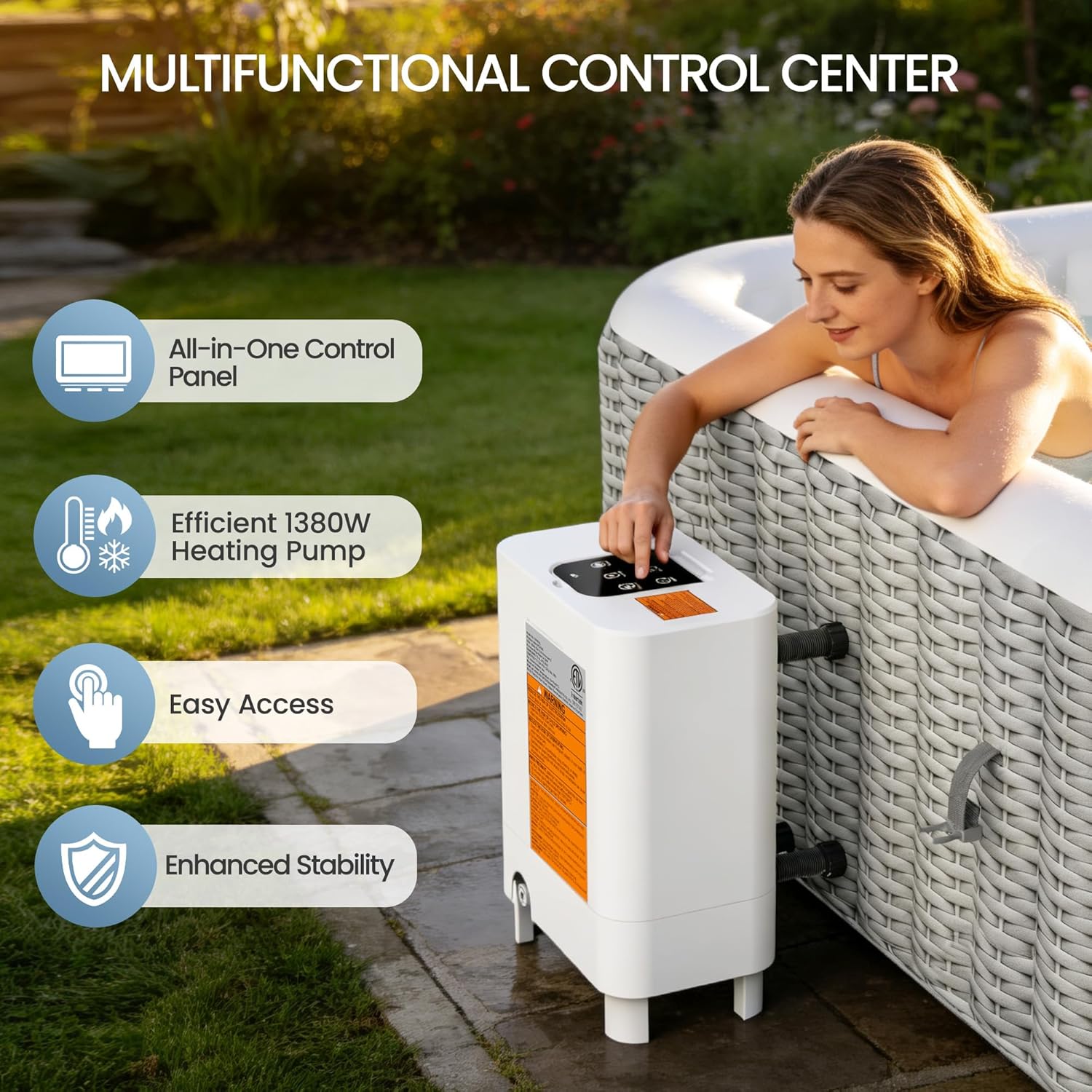 Inflatable Hot Tub for 4-6 Per - Inflatable Hot Tub 리뷰 및 가격