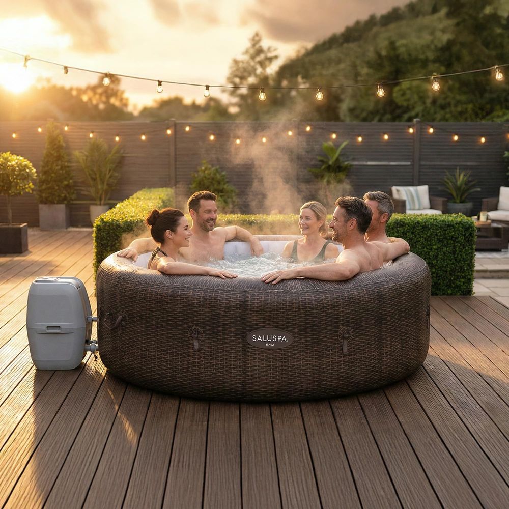 SaluSpa Bali 5 to 7 Person Inf - Inflatable Hot Tub 리뷰 및 가격