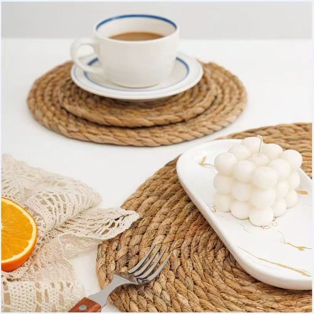 Handwoven Rattan Placemats - H - Outdoor Furniture Cafe 리뷰 및 가격