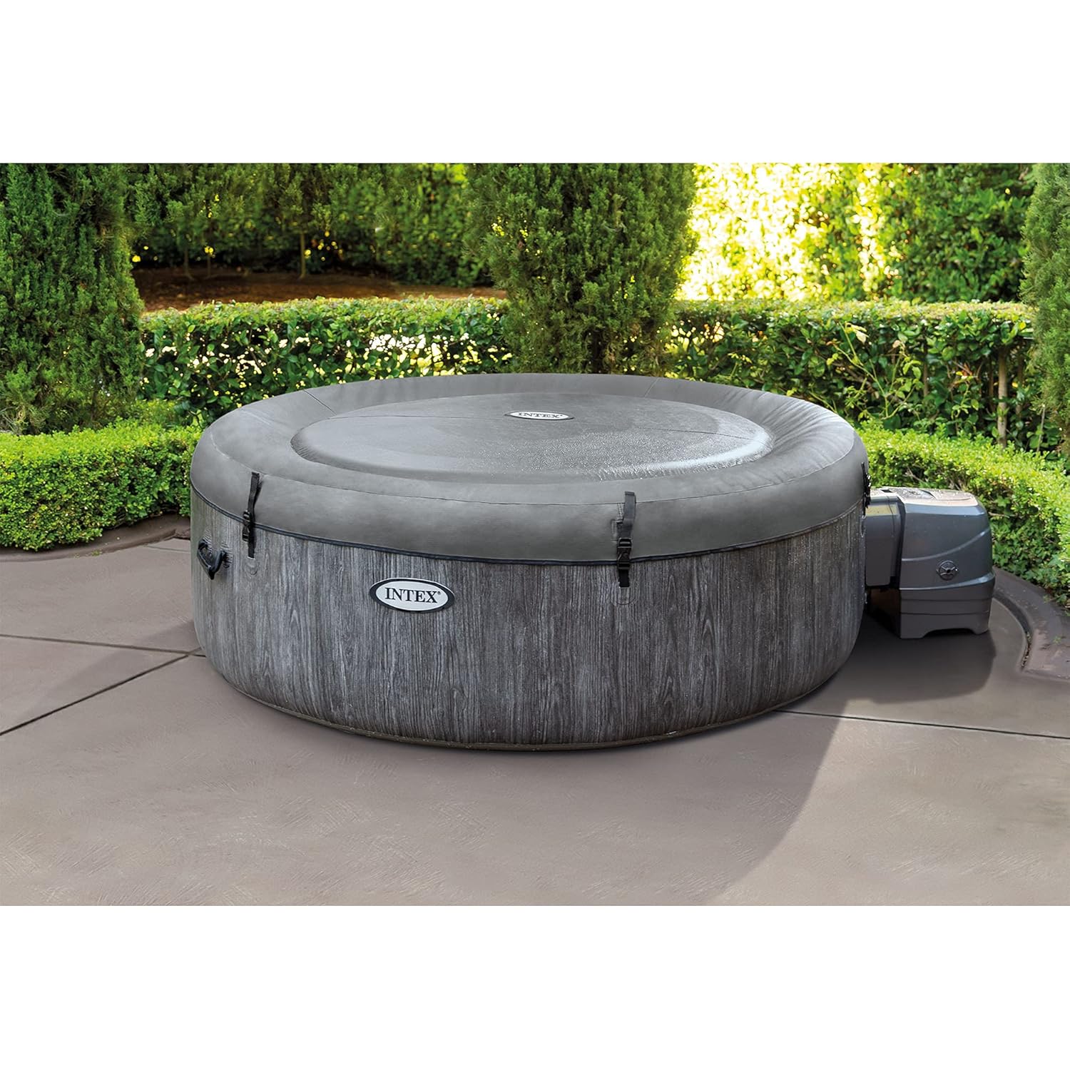 Greywood Deluxe 4 Person Outdo - Inflatable Hot Tub 리뷰 및 가격