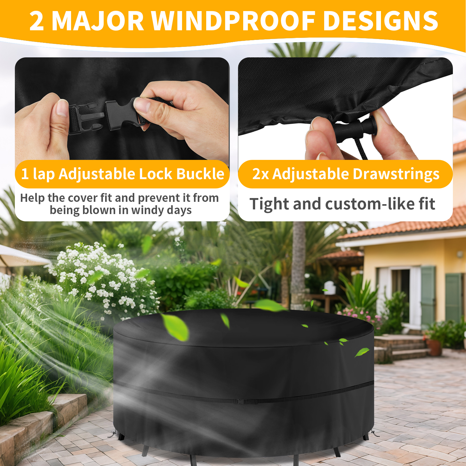 Round Waterproof Garden Furnit - Outdoor Furniture Varnish 리뷰 및 가격