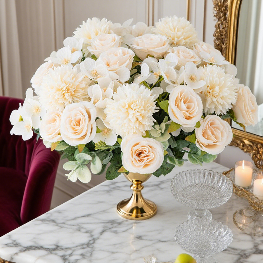 1/4pcs Artificial Flower Rose  - Outdoor Furniture Design 리뷰 및 가격