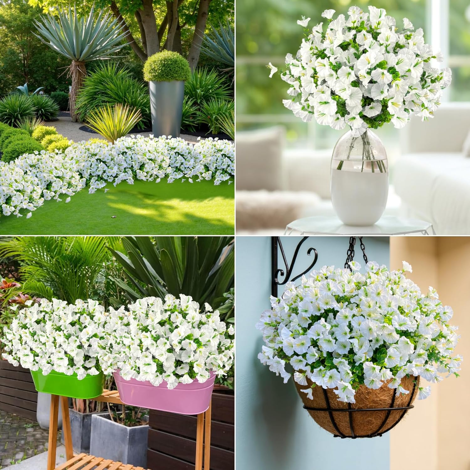 Artificial Flowers Vine Mornin - Outdoor Furniture Cafe 리뷰 및 가격