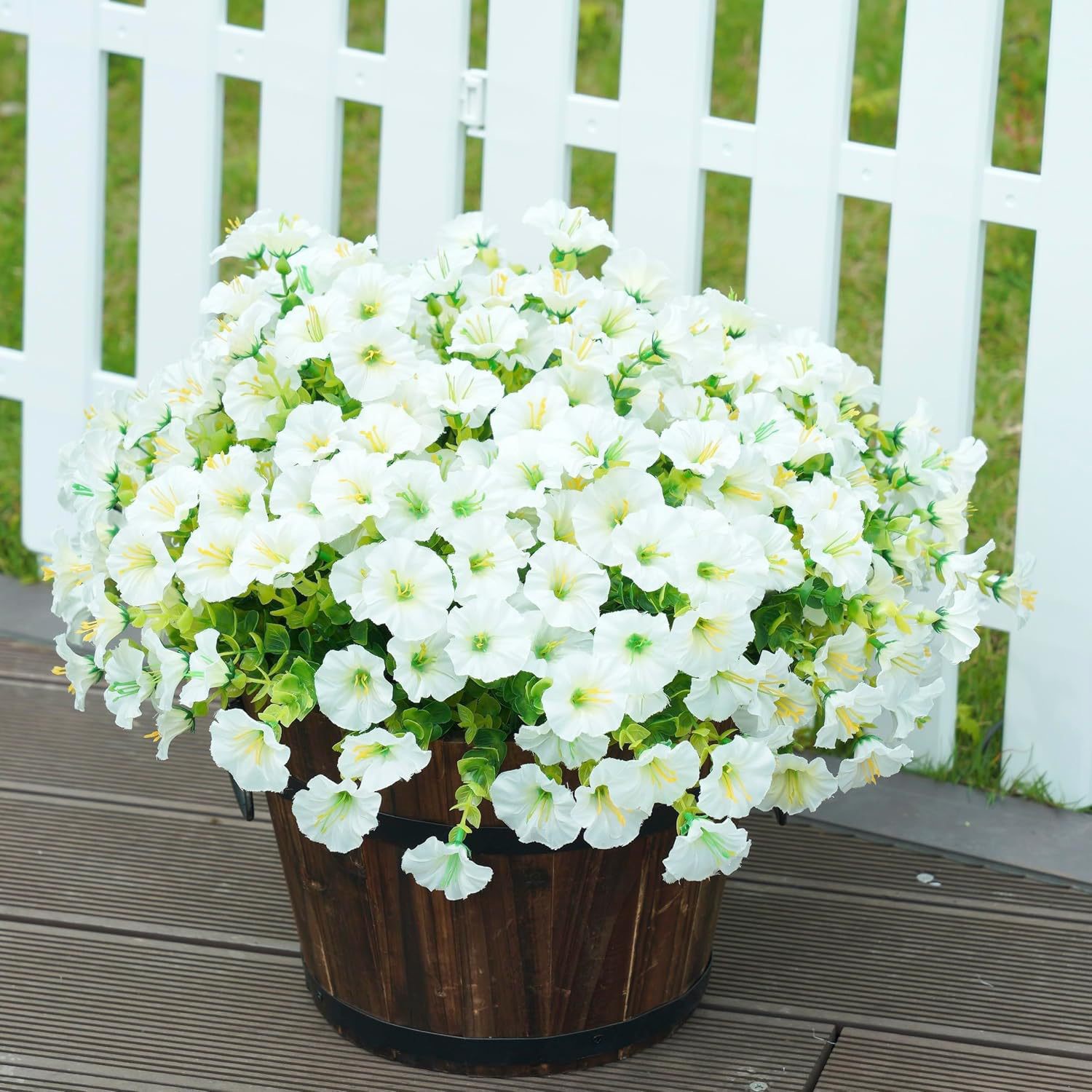 Artificial Flowers Vine Mornin - Outdoor Furniture Cafe 리뷰 및 가격