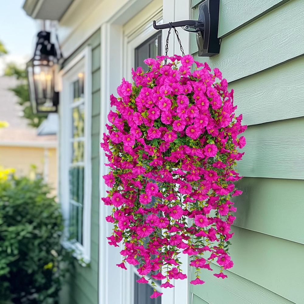 1/2Pcs Artificial Flower Vine  - Outdoor Furniture Cafe 리뷰 및 가격