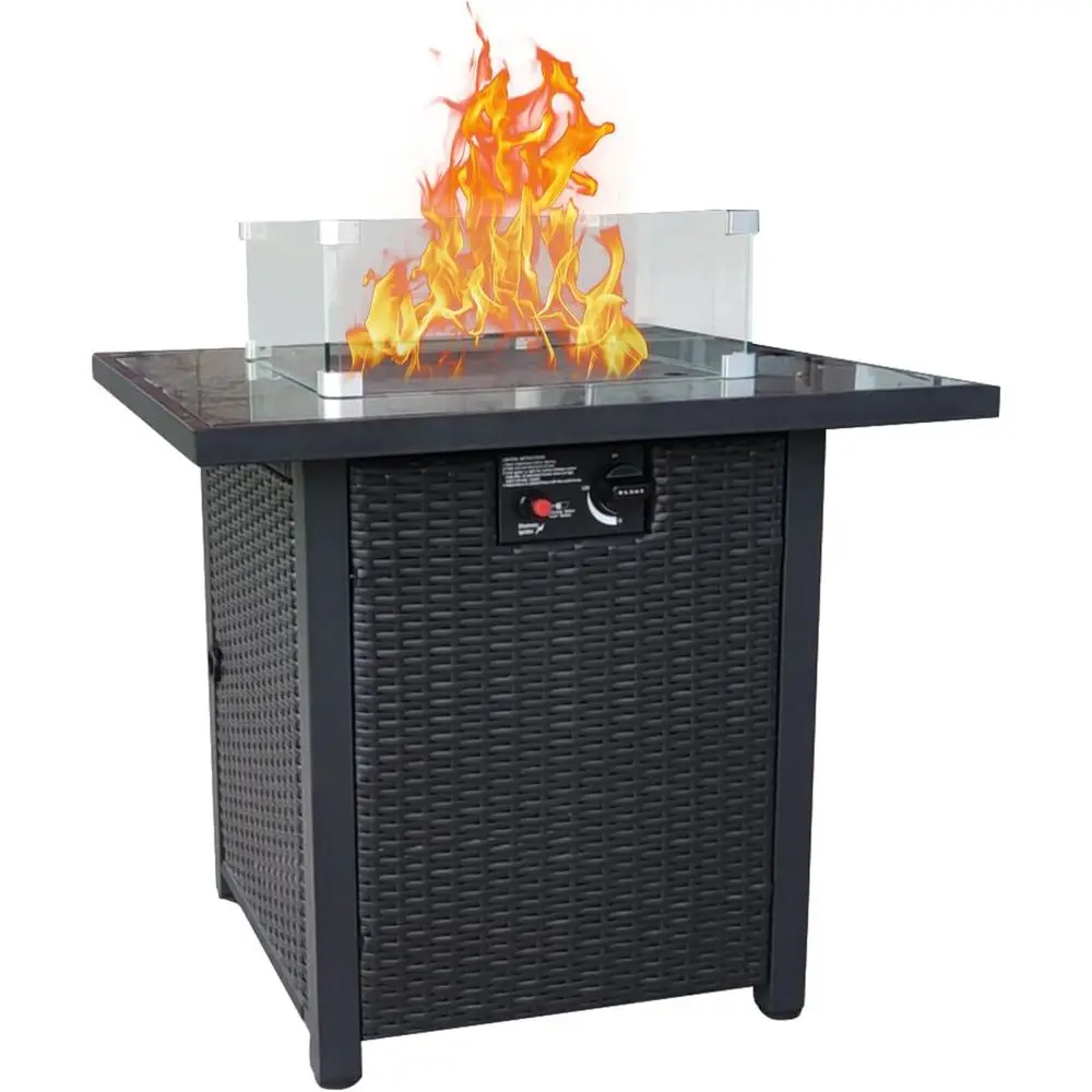 Wicker Outdoor Patio Furniture - Outdoor Furniture Set With Fire Pit 리뷰 및 가격