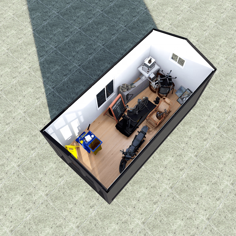 Prefab 20ft White Storage Shed - Outdoor Furniture Cost 리뷰 및 가격