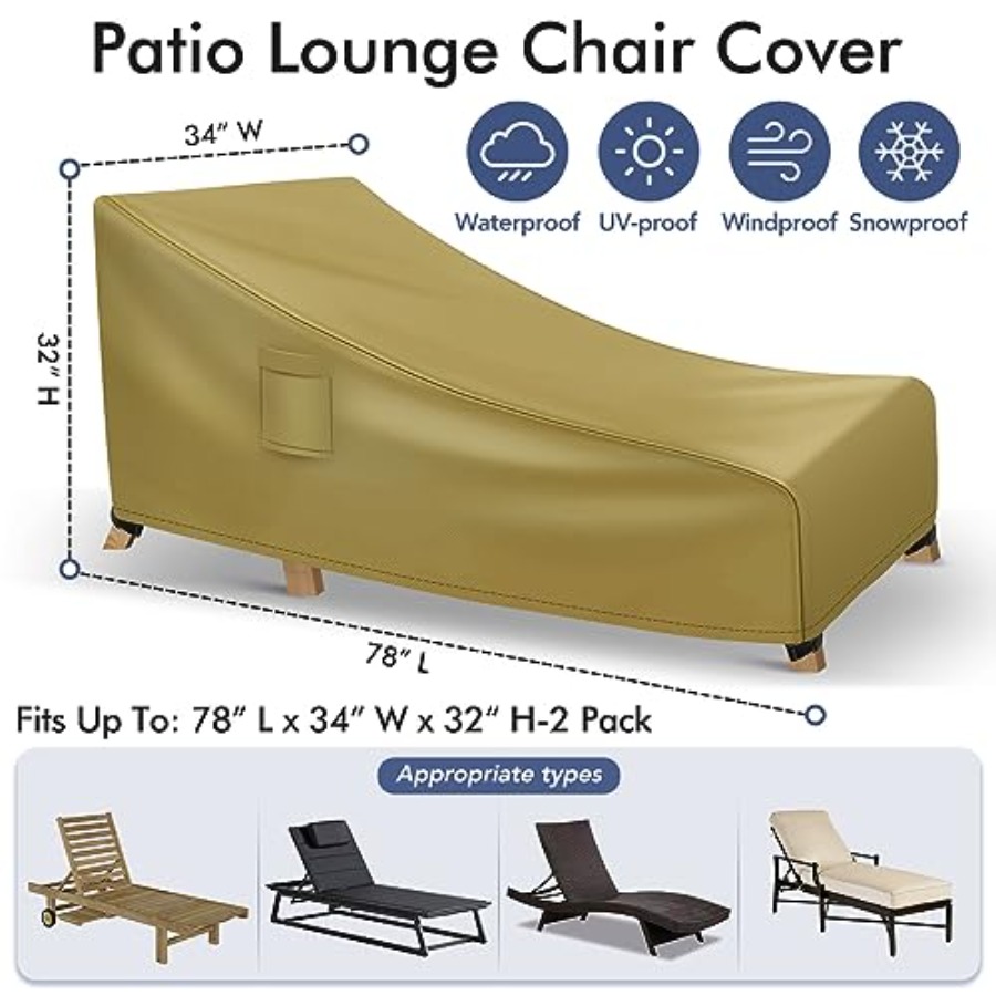 Chaise Lounge Covers Outdoor W - Outdoor Furniture Sofa 리뷰 및 가격